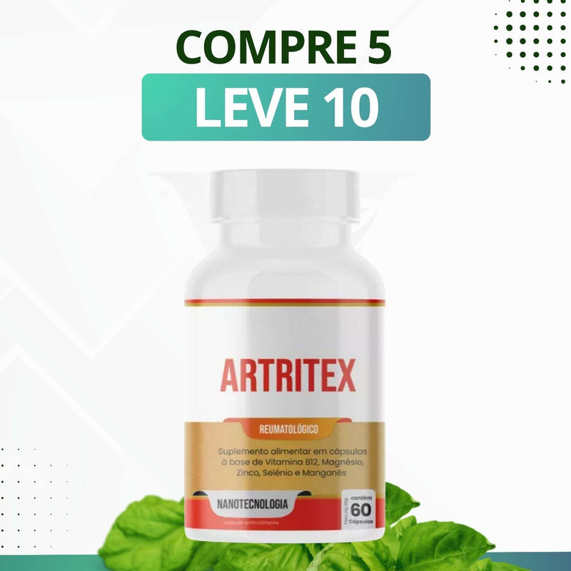 Artritex 60 Cápsulas - Suplemento Alimentar - Promoção Exclusiva + Frete Grátis