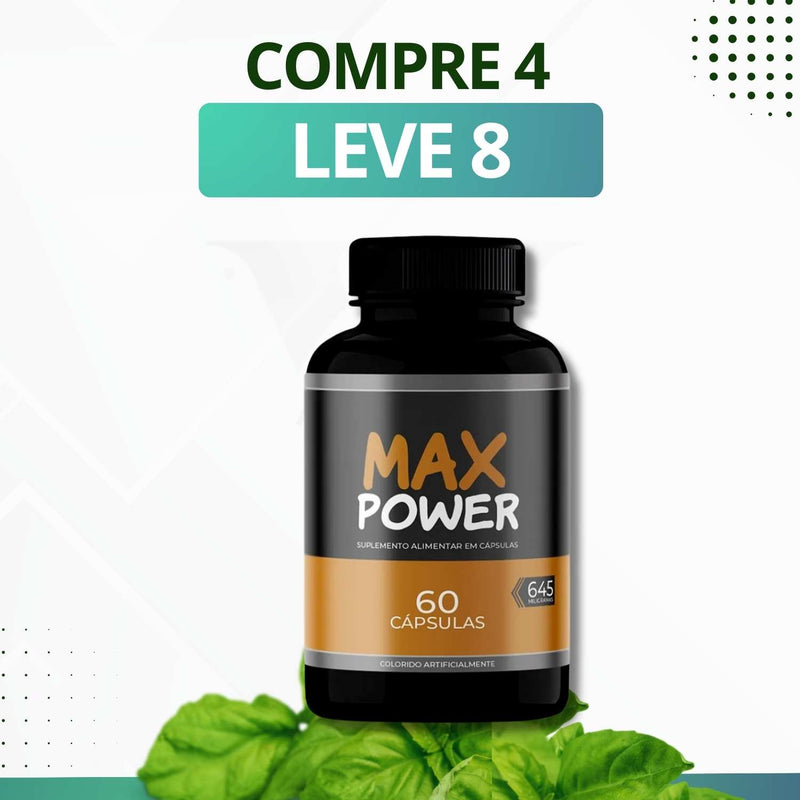 Max Power - Suplemento Alimentar - Promoção Exclusiva + Frete Grátis