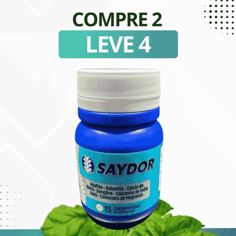 Saydor – Suplemento Alimentar Natural - Promoção Exclusiva + Frete Grátis
